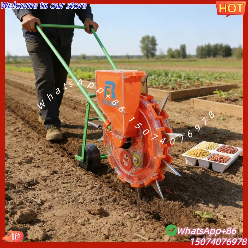 Manual Seeder Hand - 2026 Manual Seeder Garlic Planting Machine