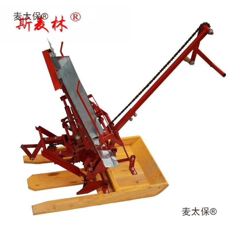 Manual Rice Transplanter 2 Row - огляд і ціна Manual Seeder Hand