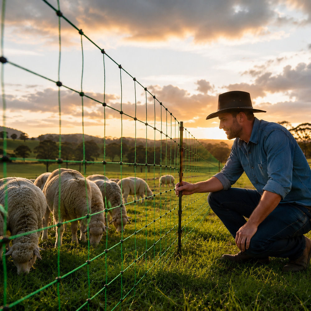 Electric fence net 50 meters l - огляд і ціна Farming & Agriculture Word Stacks