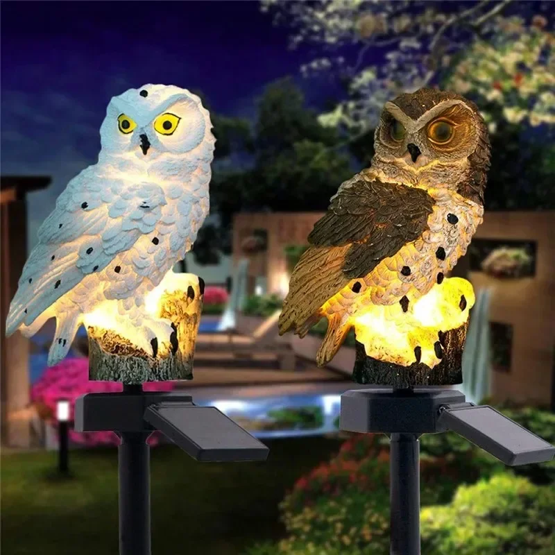 Solar Owl Statue Garden Light  - огляд і ціна Farming For Agriculture
