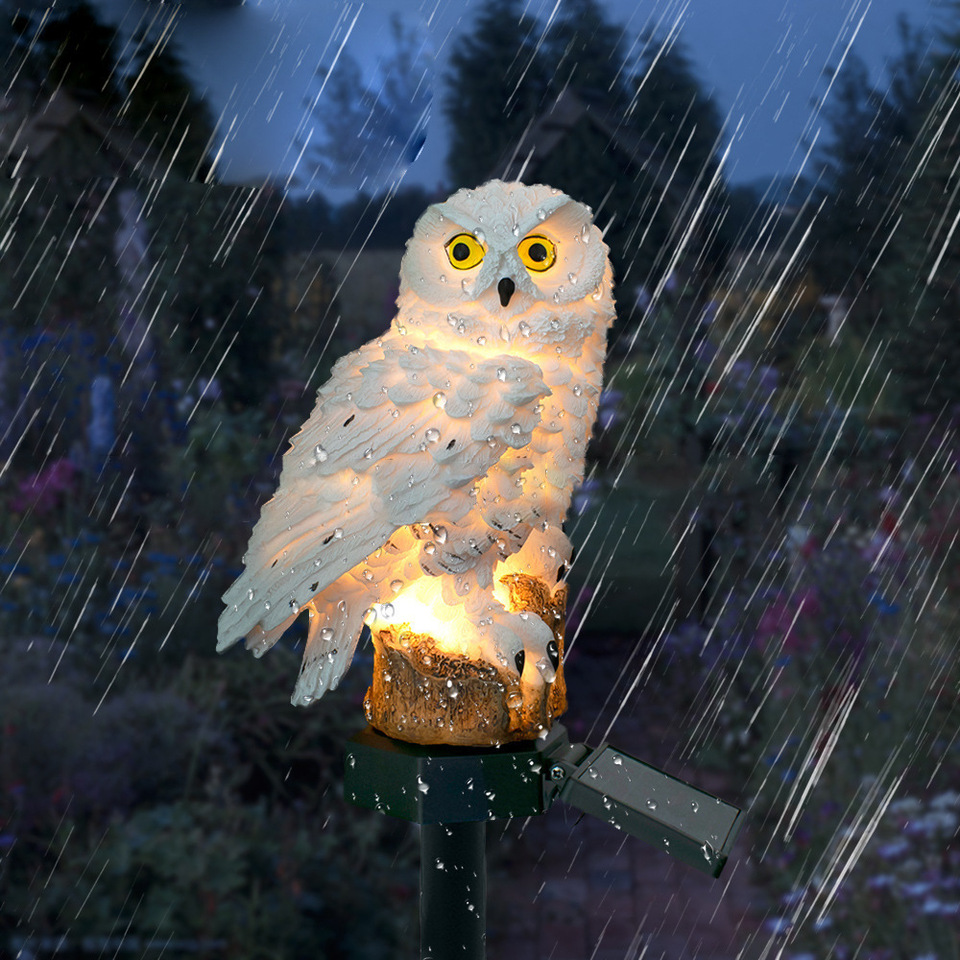 Solar Owl Statue Garden Light  - огляд і ціна Farming For Agriculture