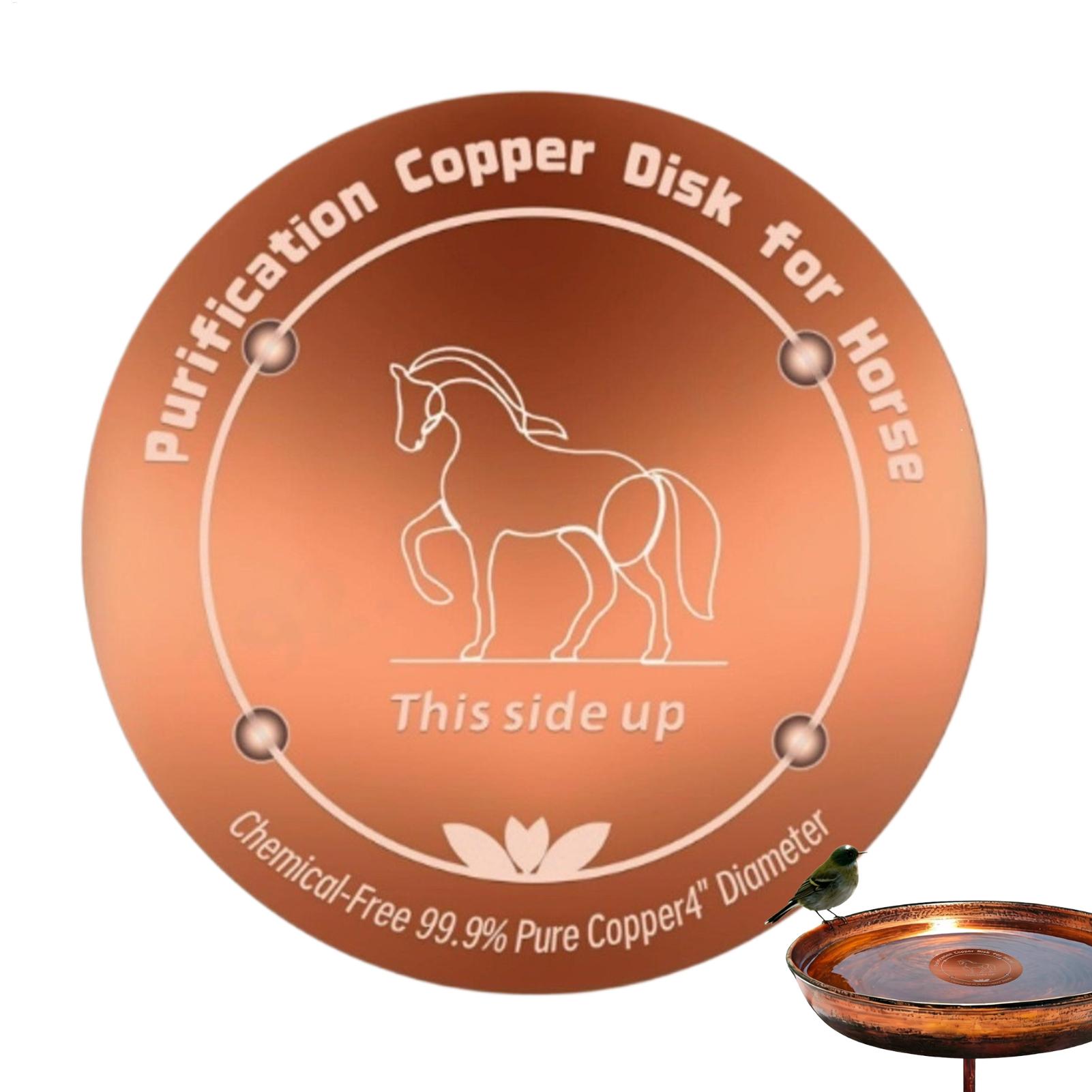 Copper Disk for Drinking Water - огляд і ціна Farming & Agriculture Word Stacks