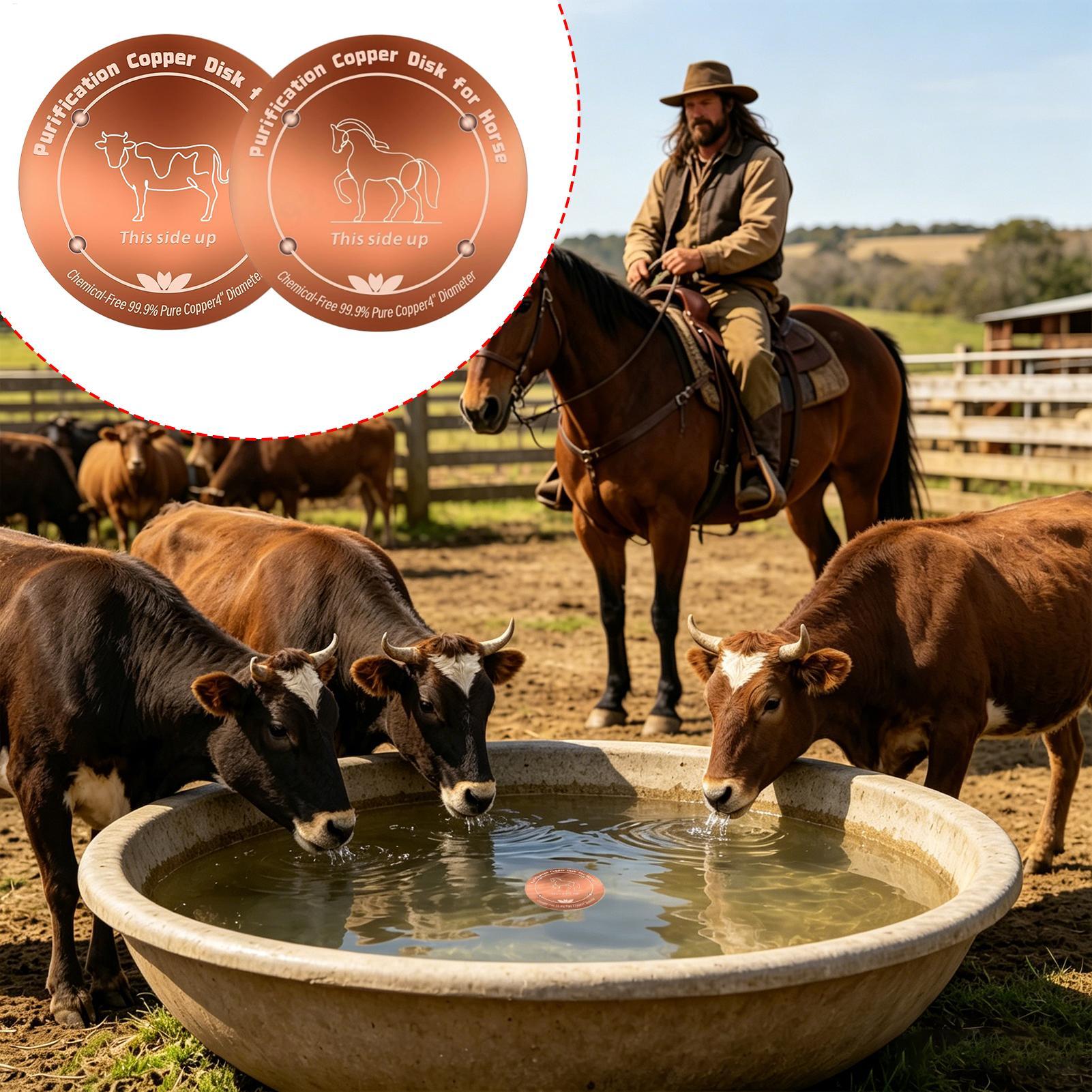 Copper Disk for Drinking Water - огляд і ціна Farming & Agriculture Word Stacks